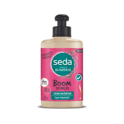 Creme-para-Pentear-Seda-Boom-Definicao---295ml Creme-para-Pentear-Seda-Boom-Definicao---295ml