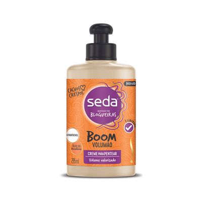 Creme-para-Pentear-Seda-Boom-Volumao-295ml Creme-para-Pentear-Seda-Boom-Volumao-295ml