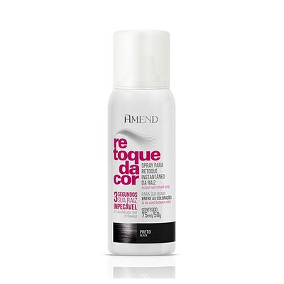 Retoque-de-Cor-Amend-Spray-Preto---75ml Retoque-de-Cor-Amend-Spray-Preto---75ml