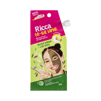 Mascara-Facial-Ricca-Argila-Natural-Da-lhe-Lama Mascara-Facial-Ricca-Argila-Natural-Da-lhe-Lama