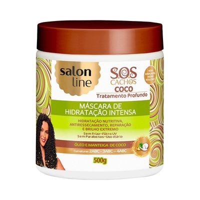 Mascara-de-Coco-Salon-Line--ToDeCachos-SOS-Tratamento-Profundo-500g Mascara-de-Coco-Salon-Line--ToDeCachos-SOS-Tratamento-Profundo-500g