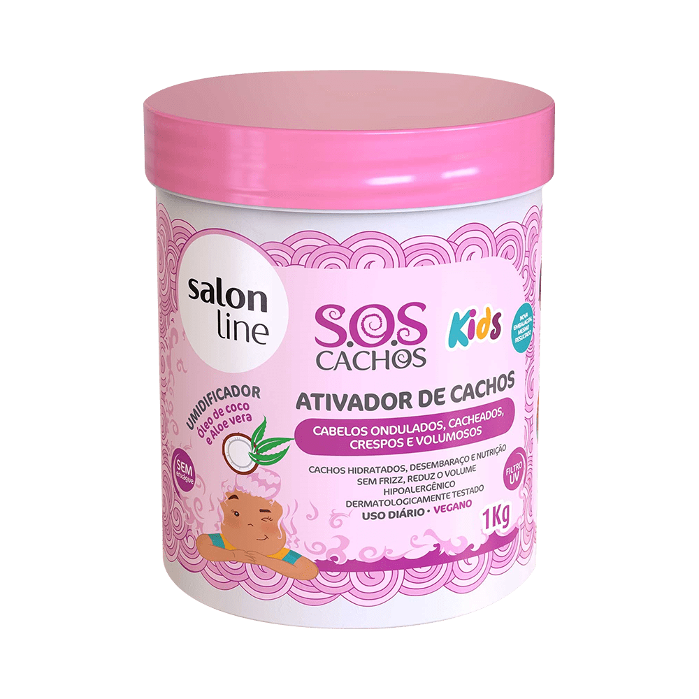 Ativador De Cachos Umidificador S O S Cachos Salon Line Kids 1kg Leo Cosmeticos Leocosmeticos Ativador De Cachos Umidificador S O S Cachos Salon Line Kids 1kg Leo Cosmeticos Leocosmeticos