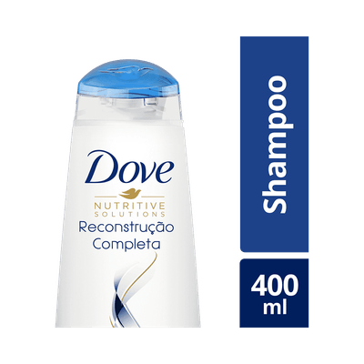 Shampoo-Dove-Reconstrucao-Completa-400ml Shampoo-Dove-Reconstrucao-Completa-400ml