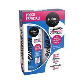 Kit-Salon-Line-SOS-Bomba-Original-Shampoo-200ml---Condicionador-200ml