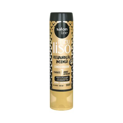 Condicionador-Salon-Line-Meu-Liso-Restauracao-Intesa-300ml Condicionador-Salon-Line-Meu-Liso-Restauracao-Intesa-300ml