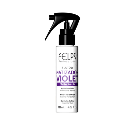 Fluido-Matizador-Felps-Violet-Efeito-Perola-120ml Fluido-Matizador-Felps-Violet-Efeito-Perola-120ml