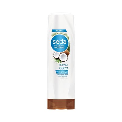 Condicionador-Seda-Bomba-Coco-325ml Condicionador-Seda-Bomba-Coco-325ml