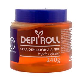 Cera-Fria-Depi-Roll-Pote-240G-Amarelo-Mel