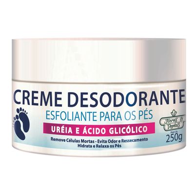 Creme-Desodorante-e-Esfoliante-para--os-Pes-Flores-e-Vegetais---250g Creme-Desodorante-e-Esfoliante-para--os-Pes-Flores-e-Vegetais---250g