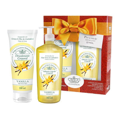 Kit-Flores---Vegetais-Hidratante-Corporal--200ml---Sabonete-Liquido-310ml-Vanilla Kit-Flores---Vegetais-Hidratante-Corporal--200ml---Sabonete-Liquido-310ml-Vanilla