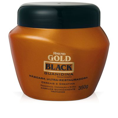 Mascara-Ultra-Restauradoura-Amend-Gold-Black-Guanidina