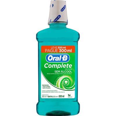 Antisseptico-Bucal-Oral-B-Complete-Hortela---Leve-500ml-Pague-300ml