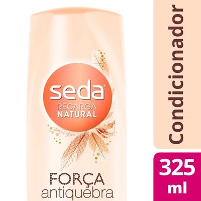 Condicionador-Seda-Recarga-Natural-Forca-Antiquebra-325ml Condicionador-Seda-Recarga-Natural-Forca-Antiquebra-325ml