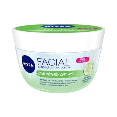 Creme-Facial-Nivea-Gel-Acido-Hialuronico-e-Pepino-100g Creme-Facial-Nivea-Gel-Acido-Hialuronico-e-Pepino-100g