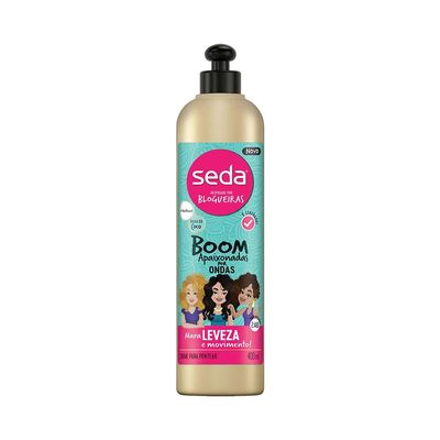Creme-Para-pentear-Seda-Boom-Apaixonadas-Por-Ondas-400ml Creme-Para-pentear-Seda-Boom-Apaixonadas-Por-Ondas-400ml