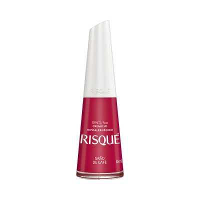 Esmalte Risqué Cremoso Arábica Grão Café | Leo Cosméticos - leocosmeticos