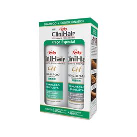 Kit-Niely-Clinihair-Shampoo-480ml-e-Condicionador-480ml-Reparador-Absoluta
