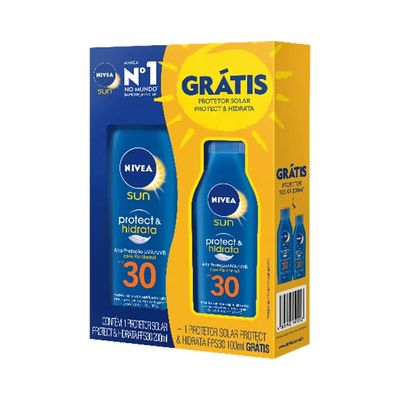 Kit-Protetor-Solar-Nivea-Sun-Fps-30-200ml---Protetor-Solar-Nivea-Sun--Fps-30-100ml Kit-Protetor-Solar-Nivea-Sun-Fps-30-200ml---Protetor-Solar-Nivea-Sun--Fps-30-100ml