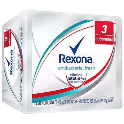 Kit-Sabonete-Rexona-Antibacterial-c-3-Unidades---84g Kit-Sabonete-Rexona-Antibacterial-c-3-Unidades---84g