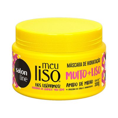 Mascara-de-Hidratacao-Salon-Line-Meu-Liso--Muito-Liso---300g Mascara-de-Hidratacao-Salon-Line-Meu-Liso--Muito-Liso---300g