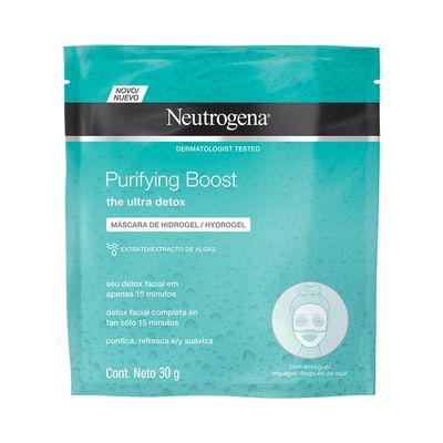 Mascara-Facial-Neutrogena-Hidrogel-Purifying-Boost-30g