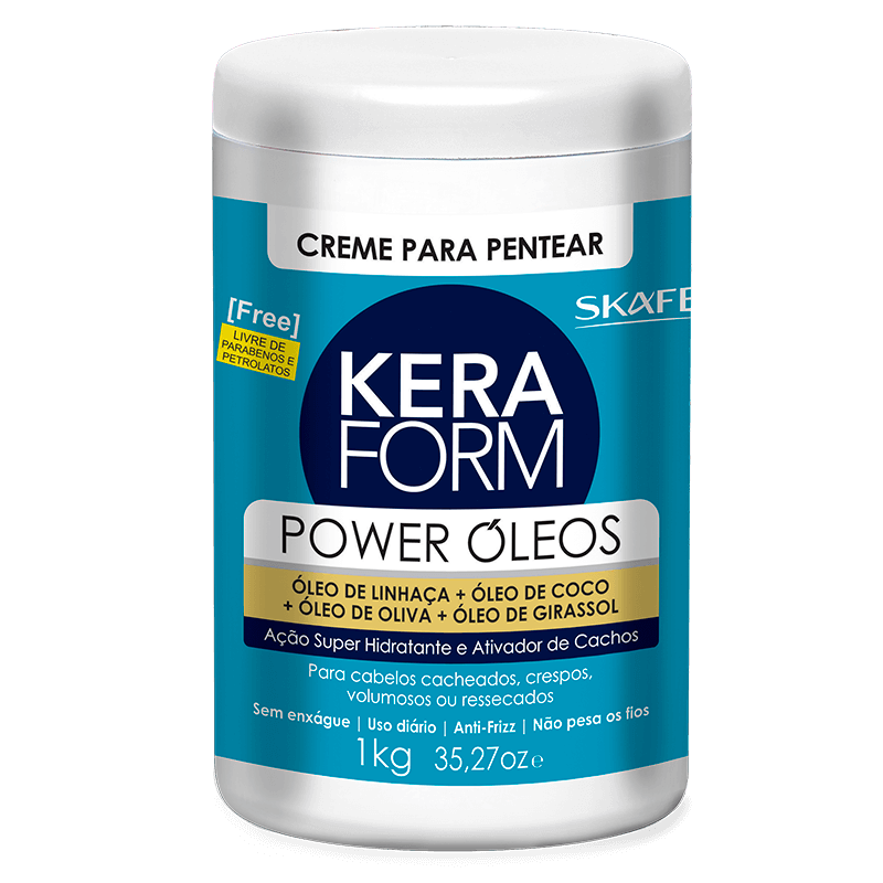 Creme para Pentear Keraform Power Óleos 1kg