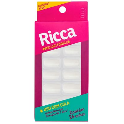 unhas-naturais-quadrado-medio-24-unidades-ricca unhas-naturais-quadrado-medio-24-unidades-ricca