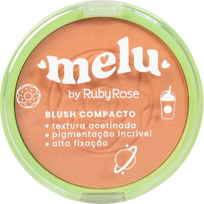 Blush-Compacto-Melu-By-Ruby-Rose-RR8714-Caramel Blush-Compacto-Melu-By-Ruby-Rose-RR8714-Caramel