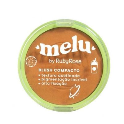 Blush-Compacto-Melu-By-Ruby-Rose-RR8712-Pumpkin Blush-Compacto-Melu-By-Ruby-Rose-RR8712-Pumpkin