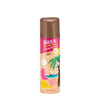 Spray-Anti-Frizz-Oleo-de-Coco-Bye-Bye-Frizz-Ricca Spray-Anti-Frizz-Oleo-de-Coco-Bye-Bye-Frizz-Ricca