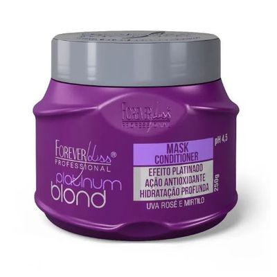 Mascara-Matizadora-Forever-Liss-Blond-Platinum-250g- Mascara-Matizadora-Forever-Liss-Blond-Platinum-250g-