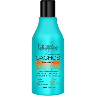 Shampoo-Cachos-FOREVER-LISS-Azul-300ml