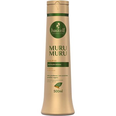 Shampoo-Murumuru-Nutricao-Prolongada-Haskell-500ml Shampoo-Murumuru-Nutricao-Prolongada-Haskell-500ml