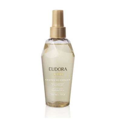 Spray-Perfumado-Corporal-Eudora-La-Piel-Cristais-do-Himalaia-200ml Spray-Perfumado-Corporal-Eudora-La-Piel-Cristais-do-Himalaia-200ml