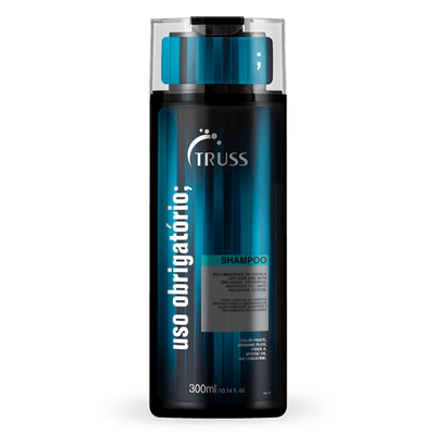 Shampoo-Truss-Uso-Obrigatorio-Tradicional-300ml Shampoo-Truss-Uso-Obrigatorio-Tradicional-300ml