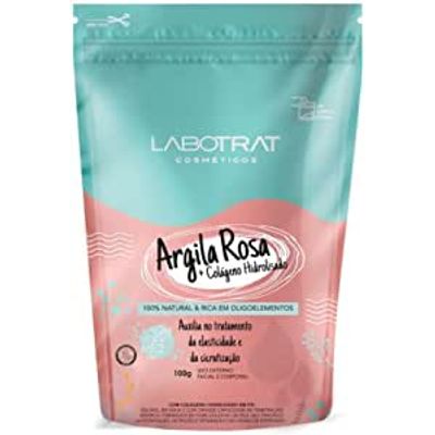Argila-Rosa-Labotrat-Facial-e-Corporal-Colageno-Hidrolisado-100g
