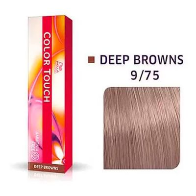 Tonalizante-Wella-Color-Touch-Pure-Naturals-9-75-Louro-Clarissimo-Marrom-Caju-60g Tonalizante-Wella-Color-Touch-Pure-Naturals-9-75-Louro-Clarissimo-Marrom-Caju-60g