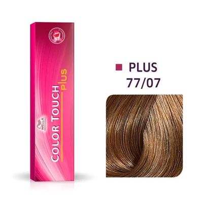 Tonalizante-Wella-Color-Touch-Plus-77-07-Louro-Medio-Intenso-Natural-Marrom-60g Tonalizante-Wella-Color-Touch-Plus-77-07-Louro-Medio-Intenso-Natural-Marrom-60g