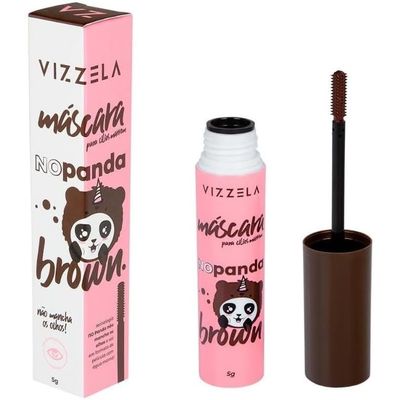 Mascara-de-Cilios-Marrom-Vizzela-No-Panda-Brown Mascara-de-Cilios-Marrom-Vizzela-No-Panda-Brown